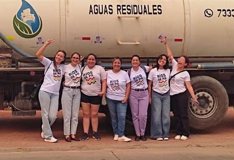 Guardaparques de San Matías reciben cisterna con agua gestionada por voluntarios