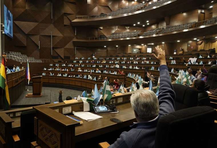 Sesión de la Cámara Baja. Foto: Diputados.