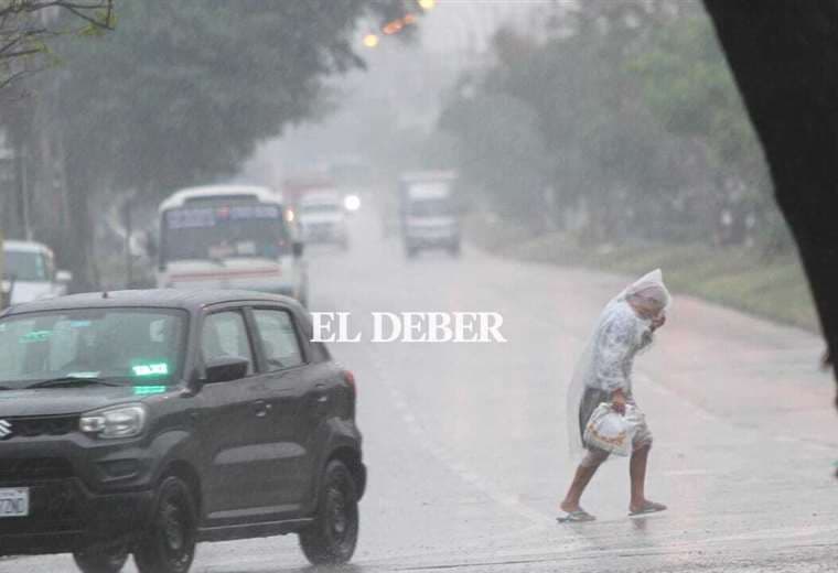 La lluvia llegó la madrugada de este sábado/Foto: Ricardo Montero