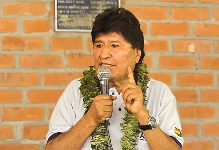 El expresidente Evo Morales. Foto de archivo: @evoespueblo