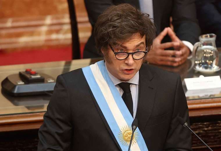 Javier Milei, presidente de Argentina /Foto: AFP