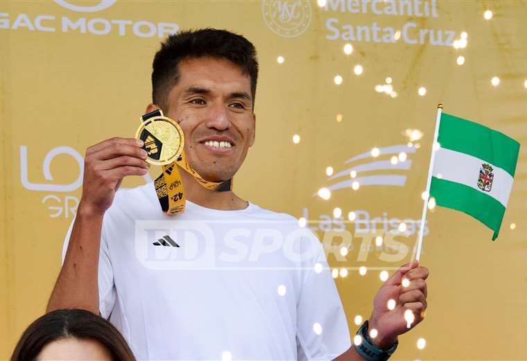 Jorge Gonzales ganó la prueba máxima. Foto: Joel Justiniano,