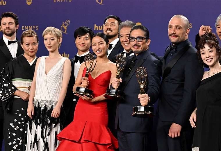 Shogun fue la gran ganadora de los Emmy 2024. Foto: APG