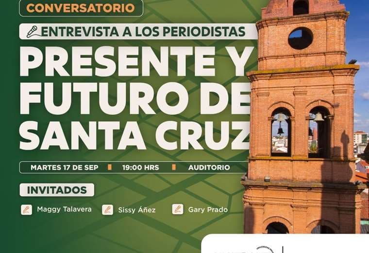 Unifranz: Promueve conversatorio sobre el presente y futuro cruceño