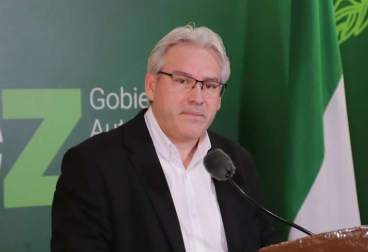 Miguel Sorich, secretario de Hacienda de la Gobernación cruceña. Foto: GAD