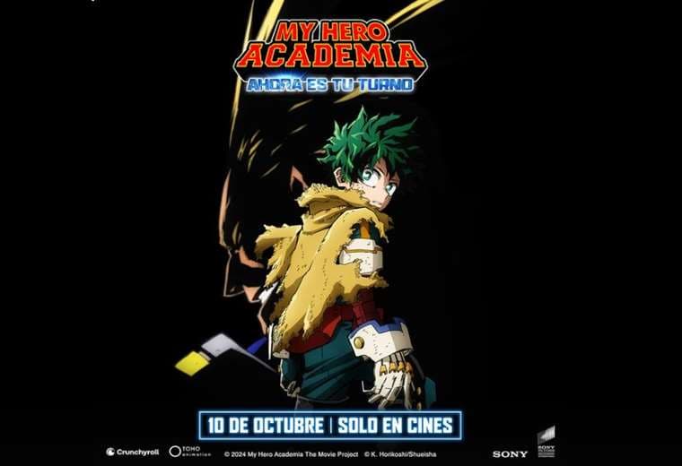 Crunchyroll lleva My Hero Academia a la pantalla grande en Latinoamérica