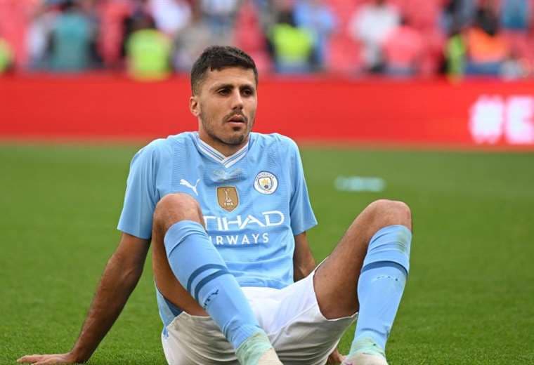 Rodri, jugador del Manchester City.