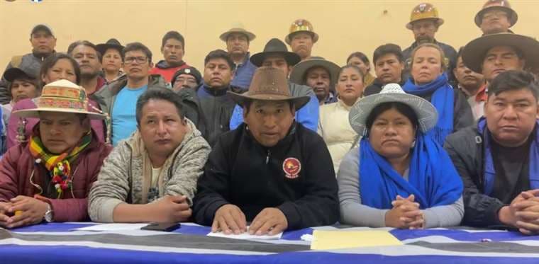 El "estado mayor del pueblo" que conformó Evo Morales