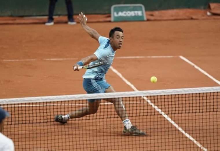 Hugo Dellien, cada vez más cerca del título en Colombia. Foto: Archivo