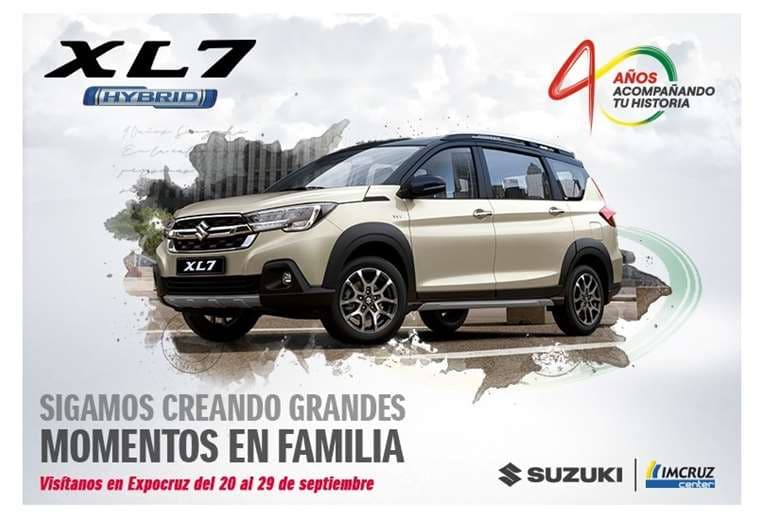 El XL7 Hybrid es la SUV más versátil de Suzuki