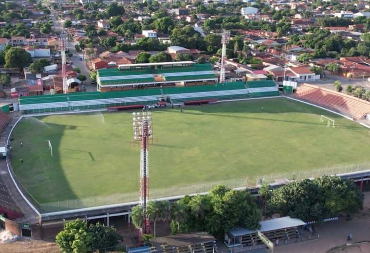 El Gilberto Parada de Montero es utilizado por cuatro clubes cruceños. Foto: GADSC