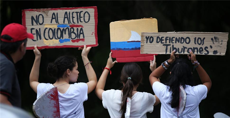 Defensores de la naturaleza en Colombia. Foto. Internet 