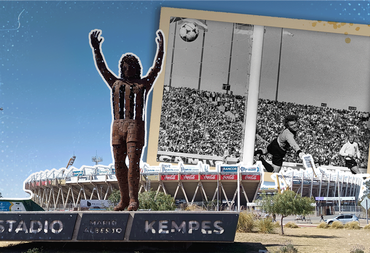 Cómo un estadio de fútbol en el interior de Argentina se convirtió en un lugar de peregrinaje para los austríacos