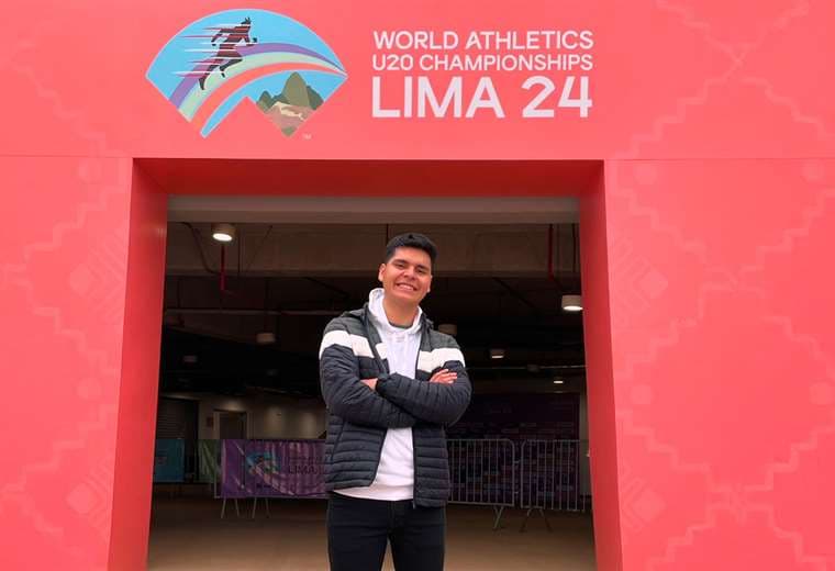 Lucas Nazrala, la joven promesa del periodismo que cubrió el Mundial de Atletismo Sub-20