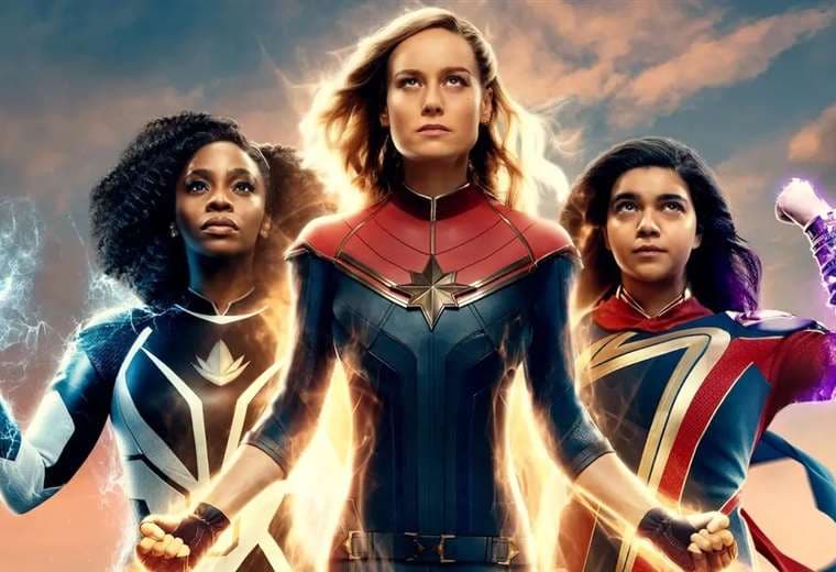 Teyonah Parris, Brie Larson e Iman Vellani protagonizaron la cinta