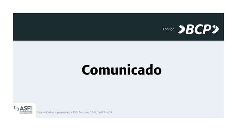 "Emisión de Bonos Subordinados - BANCO DE CRÉDITO DE BOLIVA S.A. - Emisión I"