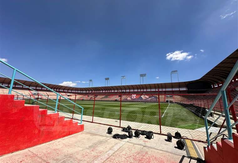 Así luce el estadio de Villa Ingenio.  Foto: Pedro Rivero