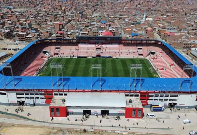 Estadio de Villa Ingenio, donde se juega el partido. Foto: APG Noticias