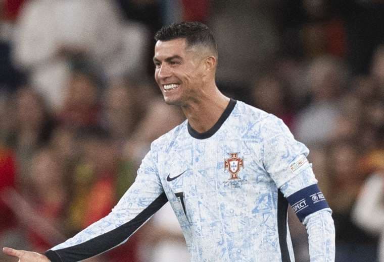 Cristiano Ronaldo pudo marcar más de un gol en este partido. Foto: AFP