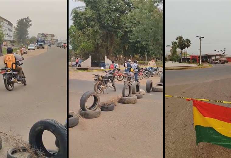 Paro cívico en provincias moviliza a cívicos con bloqueos carreteros y vigilias en rotondas