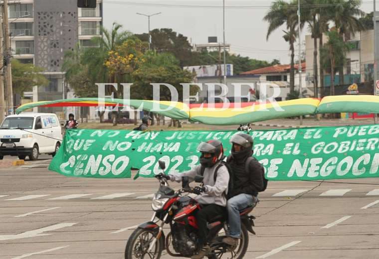 Santa Cruz vive una jornada tranquila de paro cívico