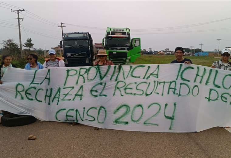 Bloqueo en San Carlos. Foto: Soledad Prado