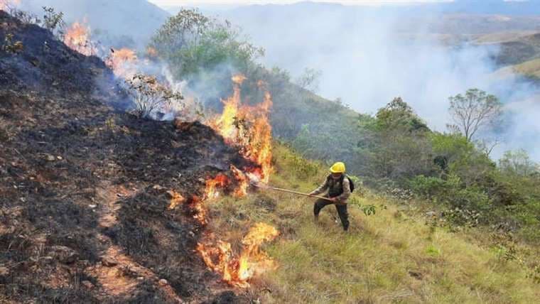 Beni se declara en desastre departamental por la extrema "sequía e incendios forestales"