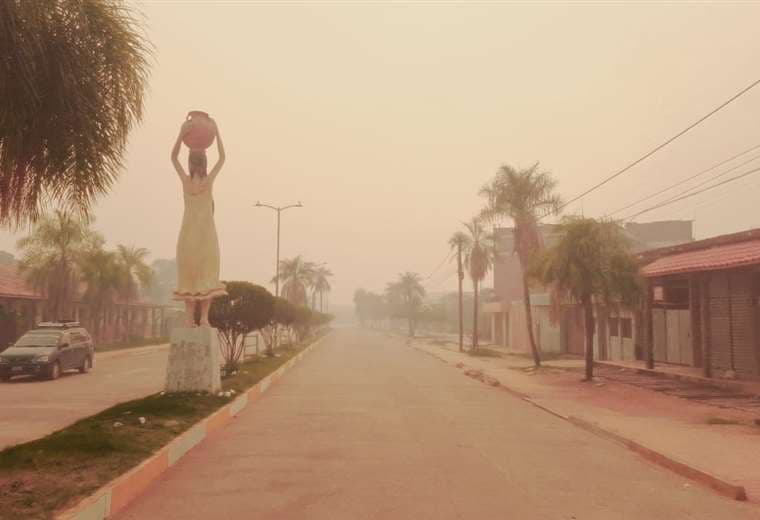 Municipios de la zona este del departamento se ven afectados por el humo