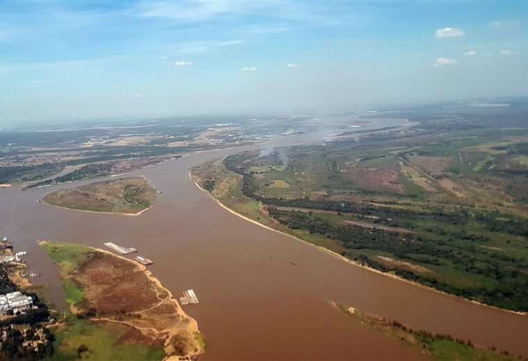 Río Paraguay y Puerto Asunción/Foto: Raúl Domínguez