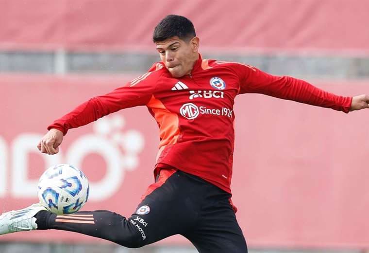 Chile se entrena en el Complejo Deportivo Juan Pinto Durán. Foto: FFCH