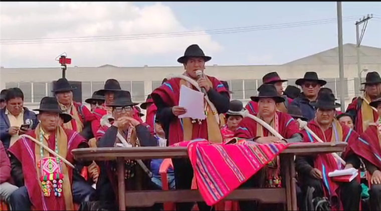 El ampliado de la Federación de Campesinos se realizó en El Alto