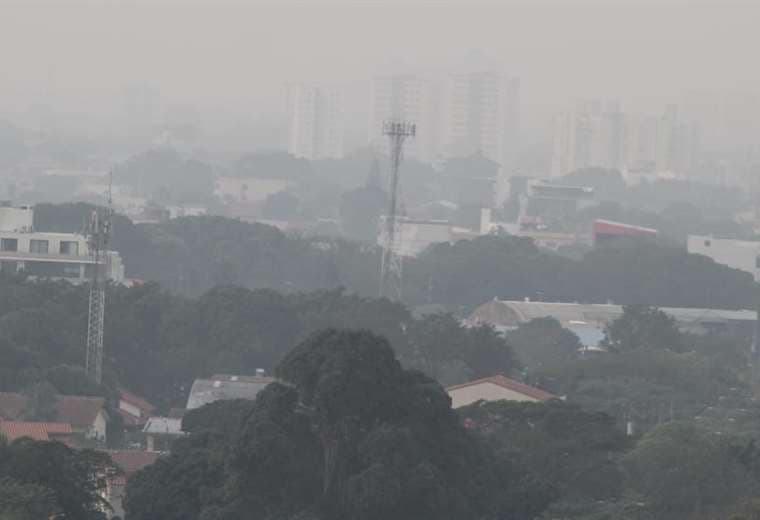 El humo afecta las operaciones aeronáuticas del país /Foto: Ricardo Montero 