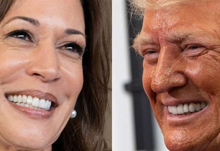 Trump y Harris debaten con dos estrategias diametralmente opuestas