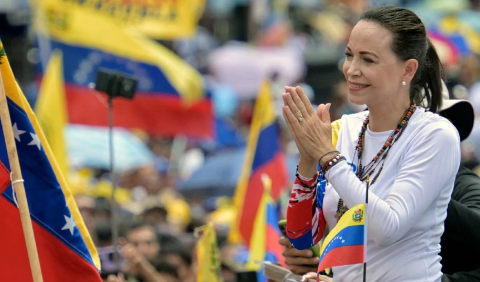 María Corina Machado permanecerá en Venezuela y seguirá su lucha contra Maduro