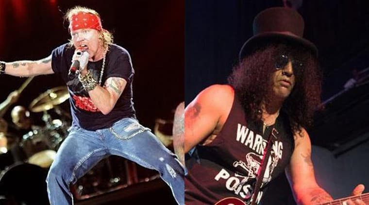 Axl Rose y Slash tocan hoy con los Guns N' Roses