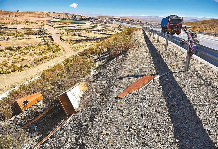 Las vías están expeditas luego del repliegue minero
