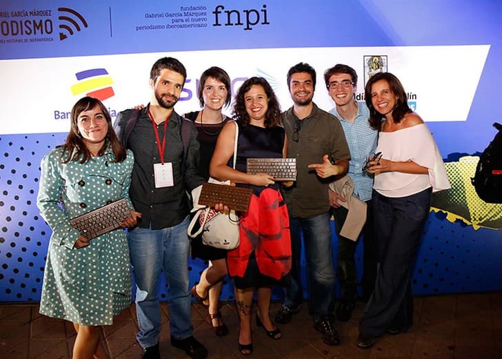 Periodistas de Brasil, México y España ganan el Premio García Márquez