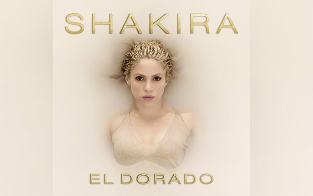 Shakira lanza portada de su nuevo álbum: 'El Dorado'