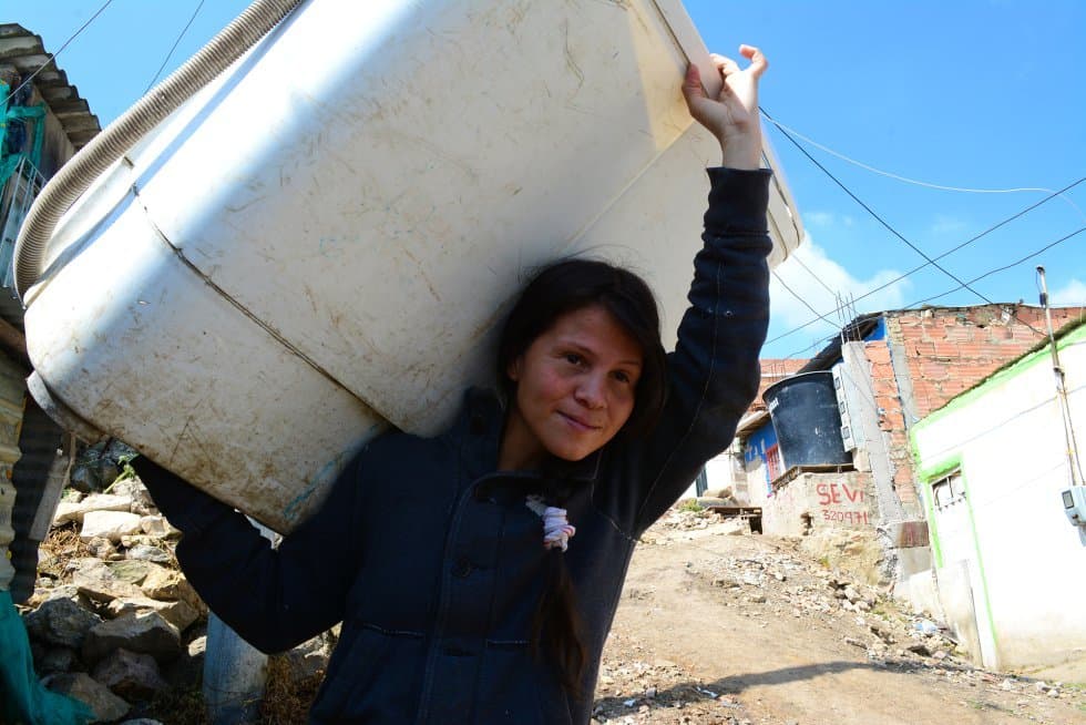 Jessica, la colombiana que pasó de alquilar lavadoras a hablar en la ONU   