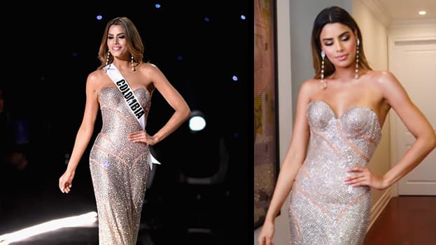 Ariadna Gutiérrez volvió a usar su vestido del Miss Universo 2015