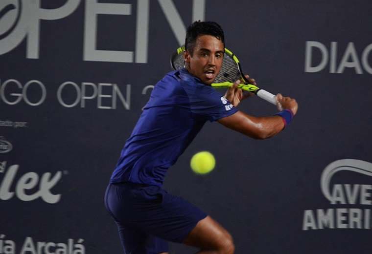 Hugo Dellien llegó hasta las ‘semis’ en República Dominicana. Foto. Santo Domingo Open 