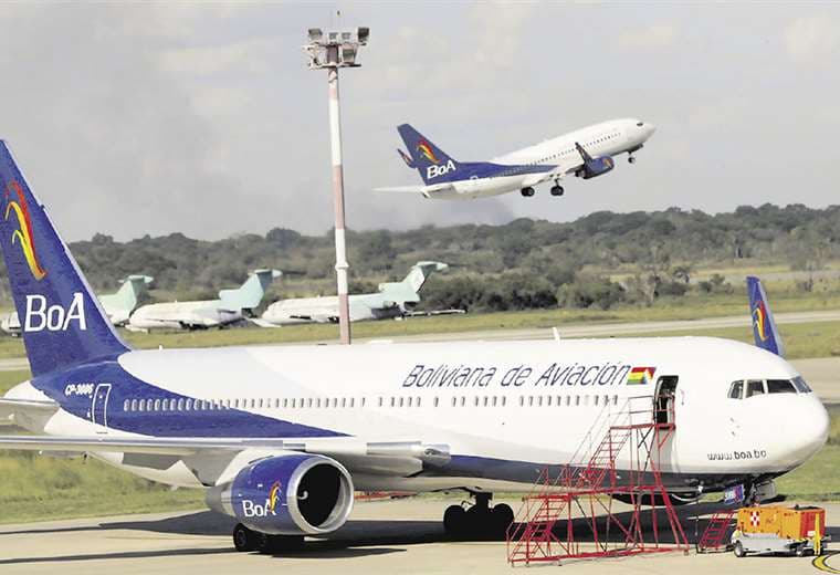 Los Boeing 767 que estaban cubriendo las rutas internacionales de la línea bandera estatal serán gradualmente remplazados por los Airbus A330. Foto: GABRIEL VÁSQUEZ