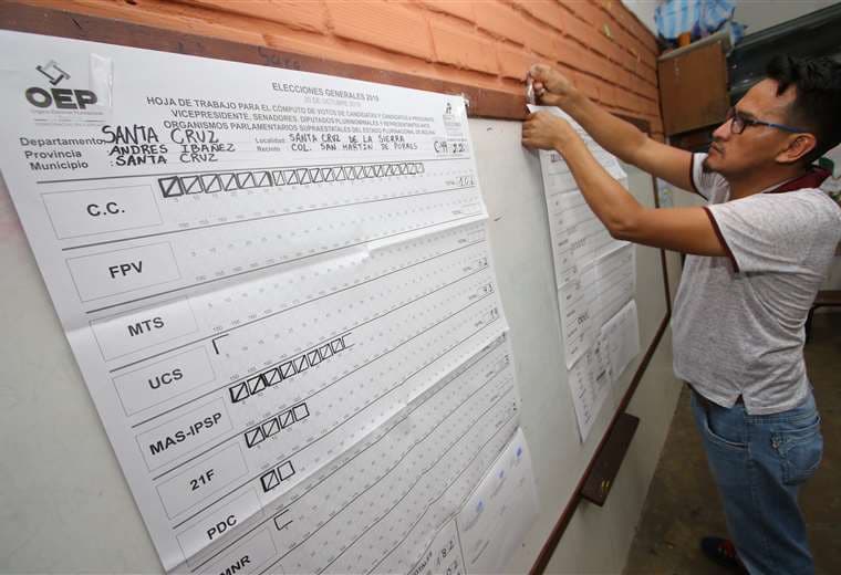 Más de 7 millones de bolivianos estaban habilitados para emitir su voto. (Foto: Hernán Virgo) 
