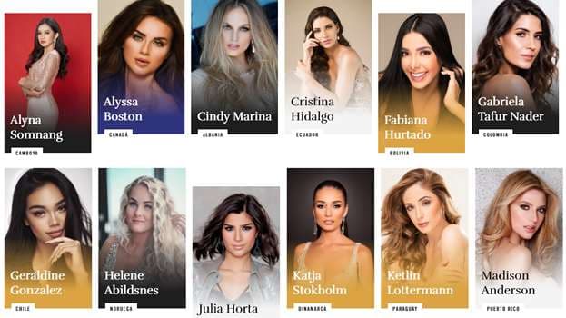 Candidatas a Miss Universo 2019