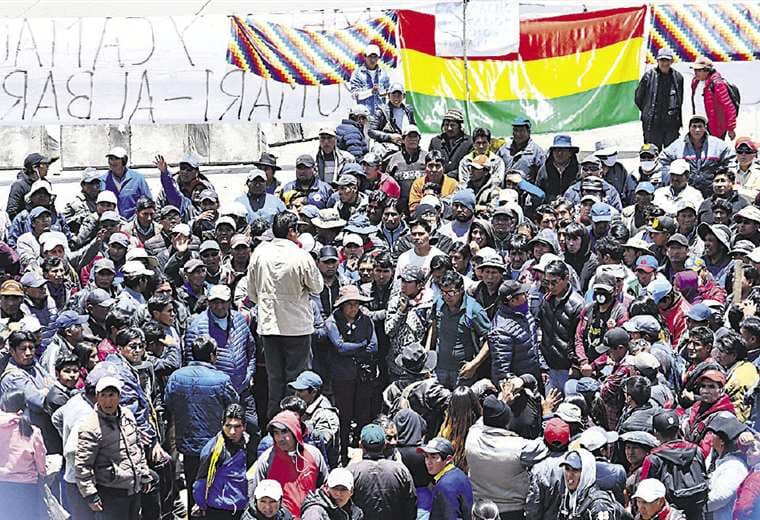 En la ciudad de El Alto, es donde más se han levantado en defensa del presidente Evo Morales