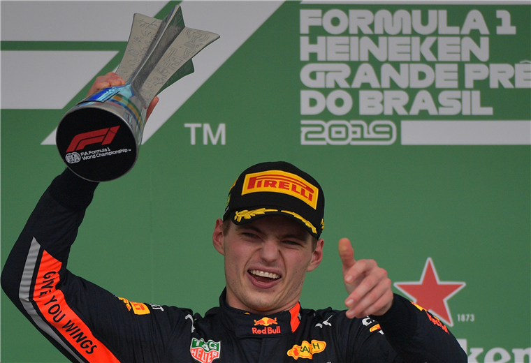 Max Verstappen impuso su ley en el circuito de Brasil. Foto: AFP