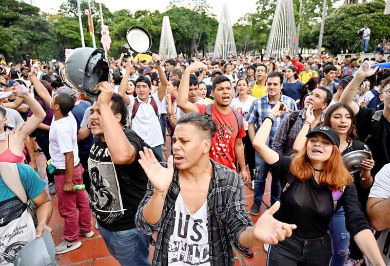 El descontento de la población joven fue uno de los detonantes de las manifestaciones