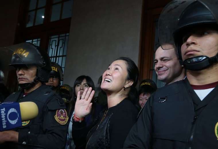Una vez cumplido con los trámites formales, en los próximos días Keiko podrá abandonar la prisión. Foto: El Comercio de Perú