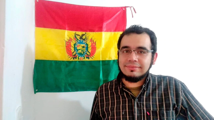 El ingeniero boliviano que realizó la denuncia I Foto: archivo.