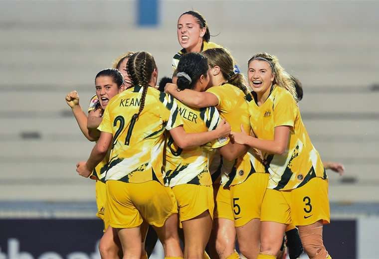 Las jugadoras de la selección femenina de fútbol de Australia. Foto: @TheMatildas